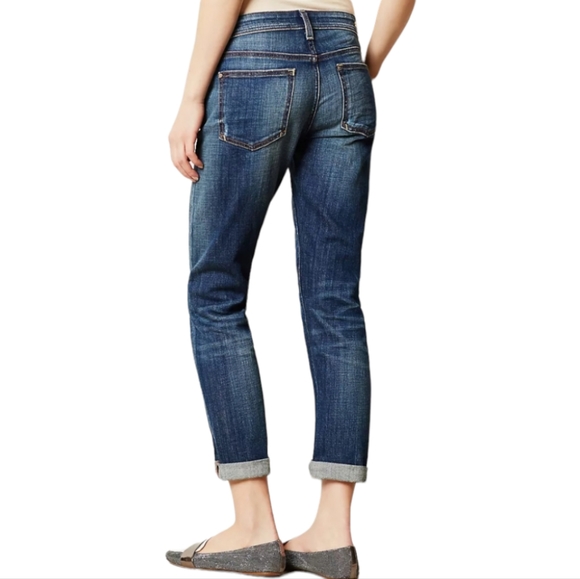 Pilcro Hyphen Relaxed Button Front Wardrobe Staple 5 pocket Jean Size 32. - Picture 4 of 11